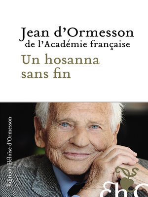 cover image of Un hosanna sans fin